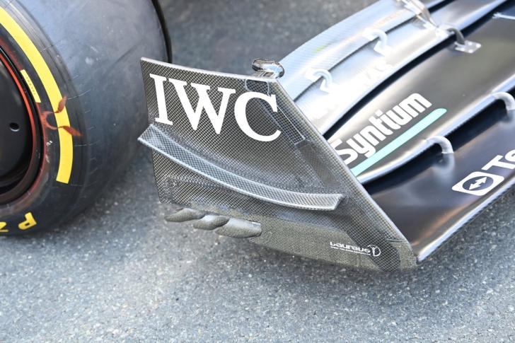 Mercedes W14 technical detail