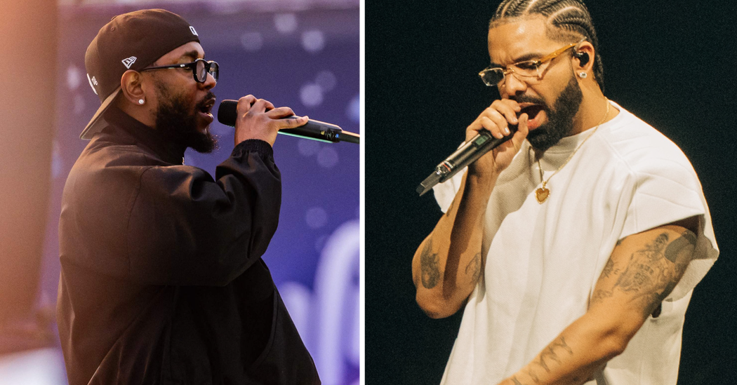 In the Battle of Drake vs. Kendrick Lamar, AI Is P... Kendrick Lamar Shotoe